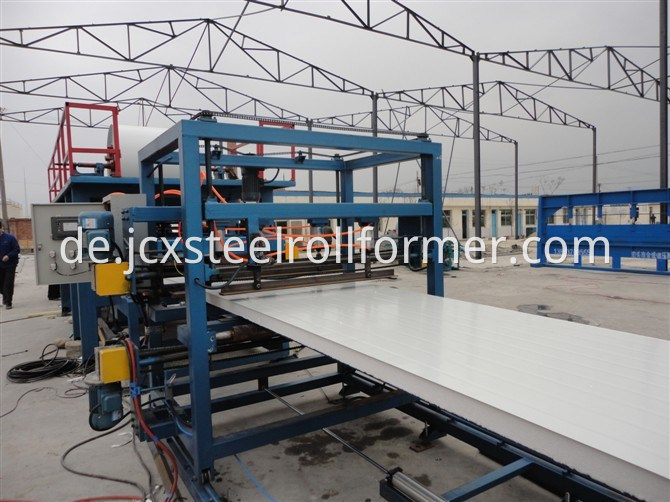 EPS und Meneral Wool Sandwich Panel Produktionslinie